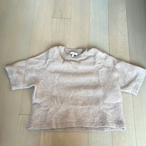 & other stories short sleeved wool sweater.